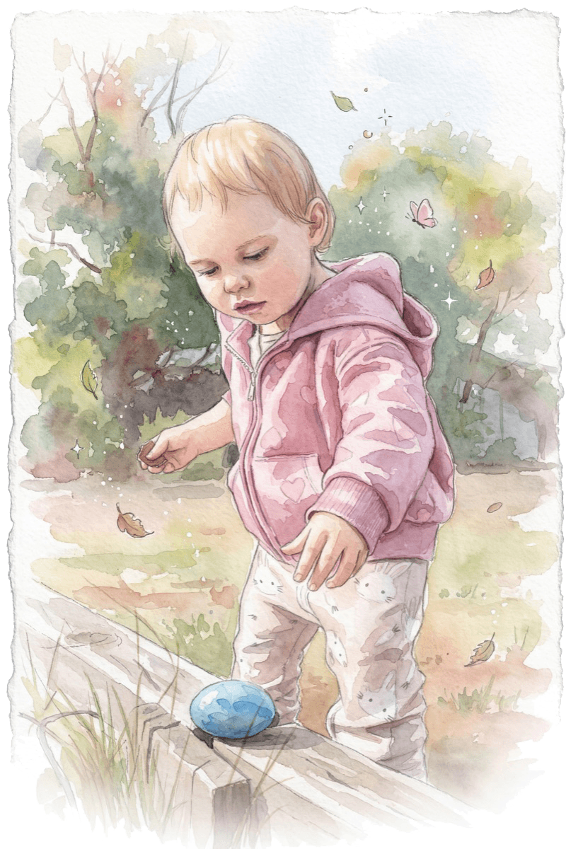 Watercolour detail close-up