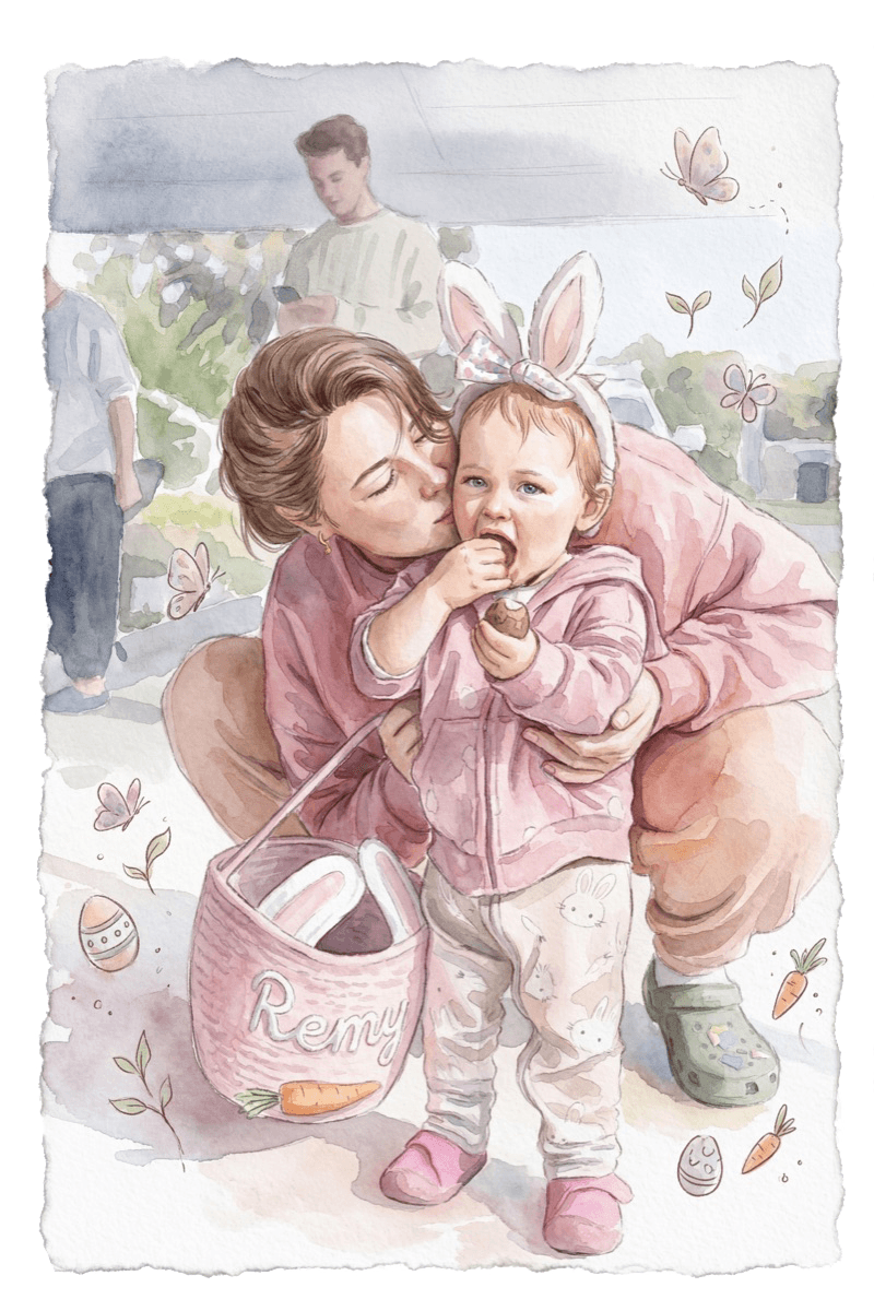 Watercolour artwork from your photographs